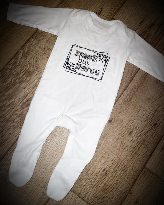 Small but fierce babygrow