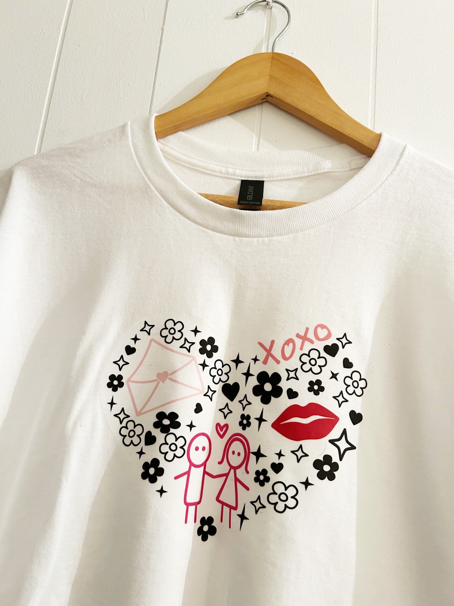 Love doodles t-shirt