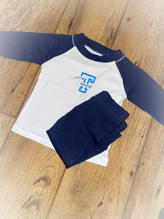 Baby & toddler personalised pjs