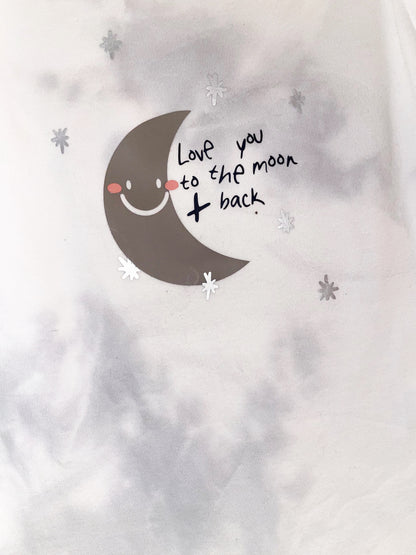 Love you to the moon and back babygrow