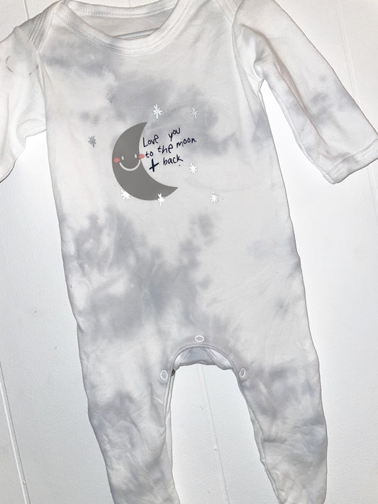 Love you to the moon and back babygrow